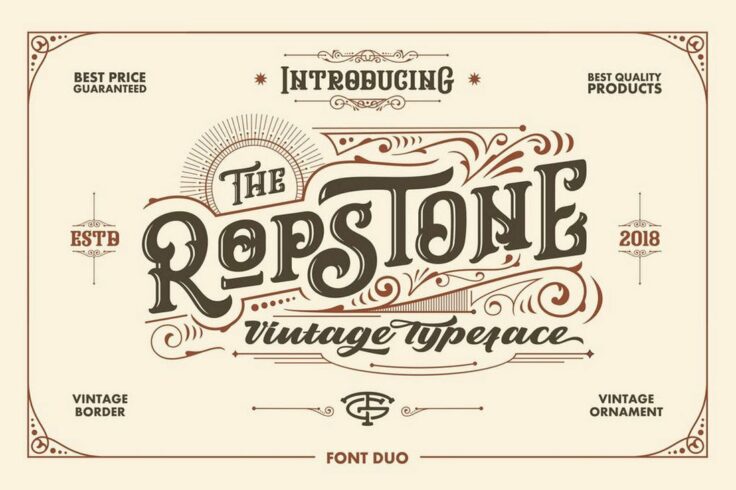 View Information about Ropstone Font