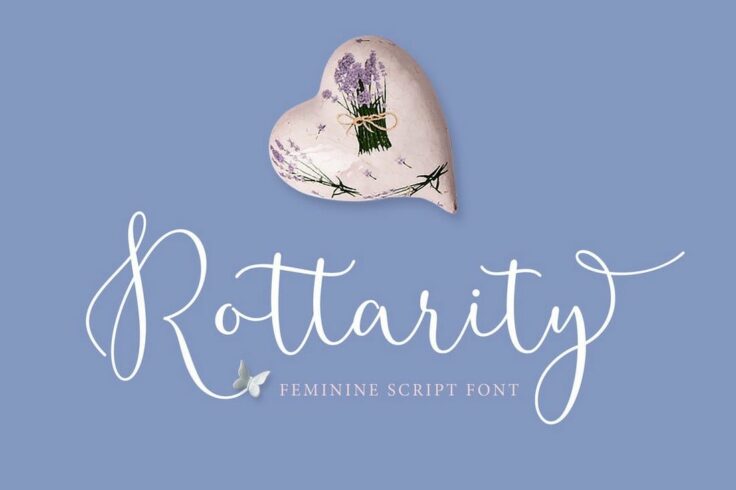 View Information about Rottarity Feminine Script Font