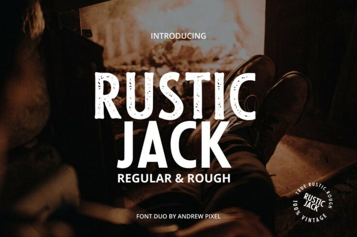 View Information about Rustic Jack Vintage Font Duo