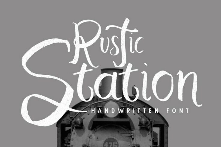 View Information about Rustic Station Handwritten Rustic Font