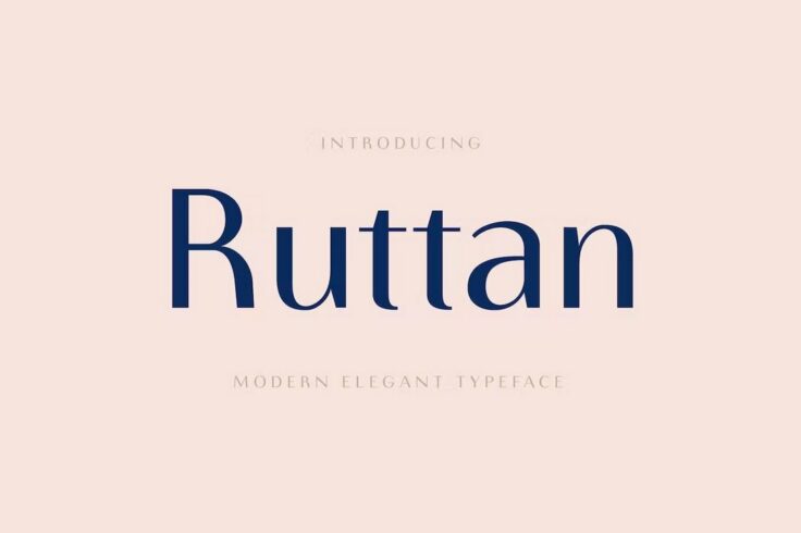 View Information about Ruttan Elegant Logo Fonts