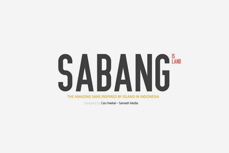 View Information about Sabang Island Condensed Font