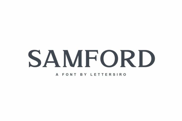 View Information about Samford Font