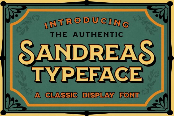 View Information about Sandreas Retro Tattoo Font