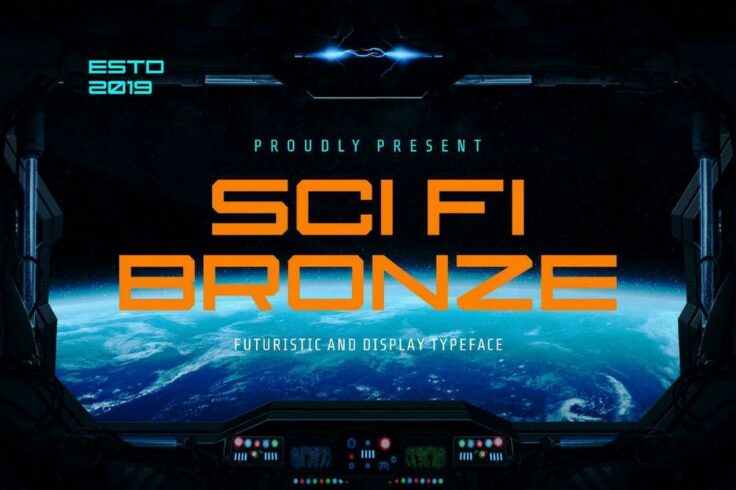 View Information about Sci Fi Bronze Futuristic Sci-Fi Font