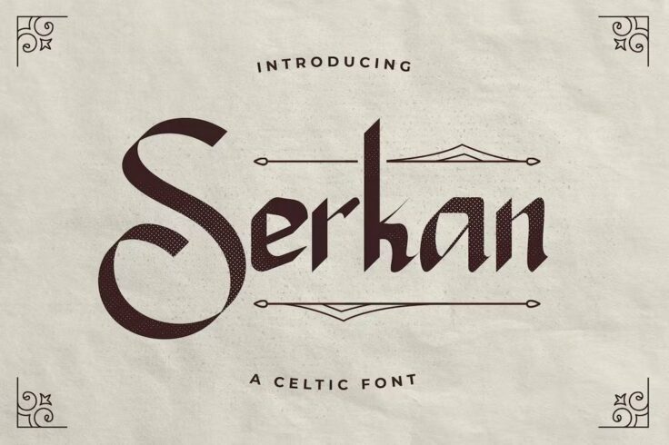 View Information about Serkan Celtic Medieval Font
