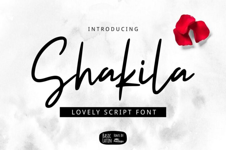 View Information about Shakila Script Modern Font
