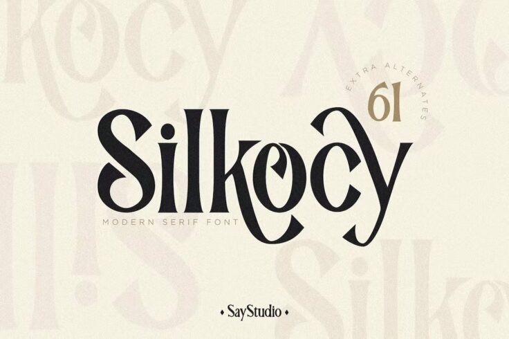 View Information about Silkocy Modern Condensed Serif Font