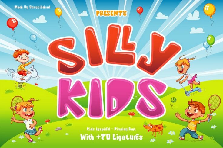 View Information about Silly Kids Fun Cartoon Font