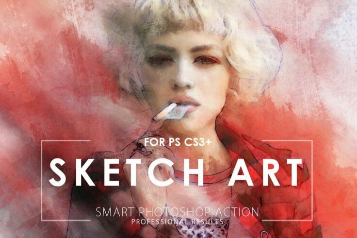 View Information about Sketch Art Photoshop Action