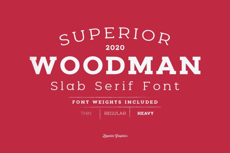 View Information about Woodman Font