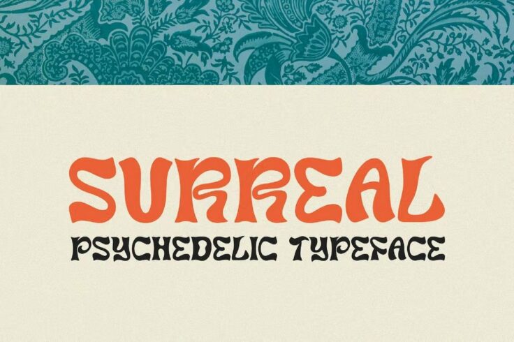 View Information about Surreal Psychedelic 70s Font