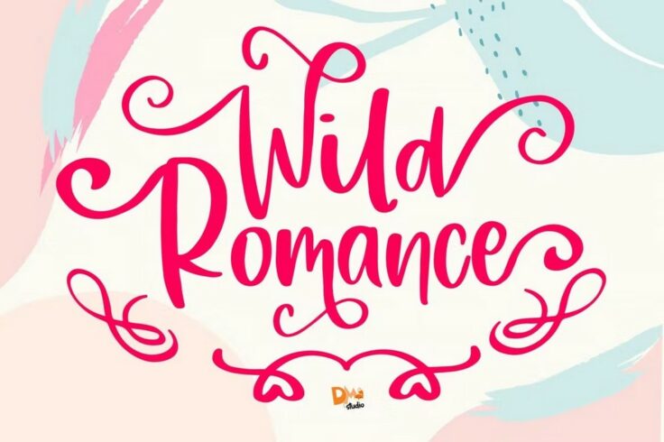 View Information about Wild Romance Creative Font With Swash Tails