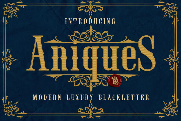 View Information about Aniques Luxury Tattoo Font