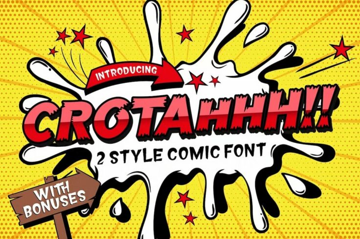 View Information about The Crotah Comic Style Font