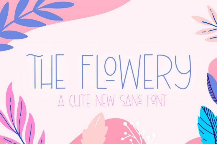 View Information about The Flowery Cute & Thin Font