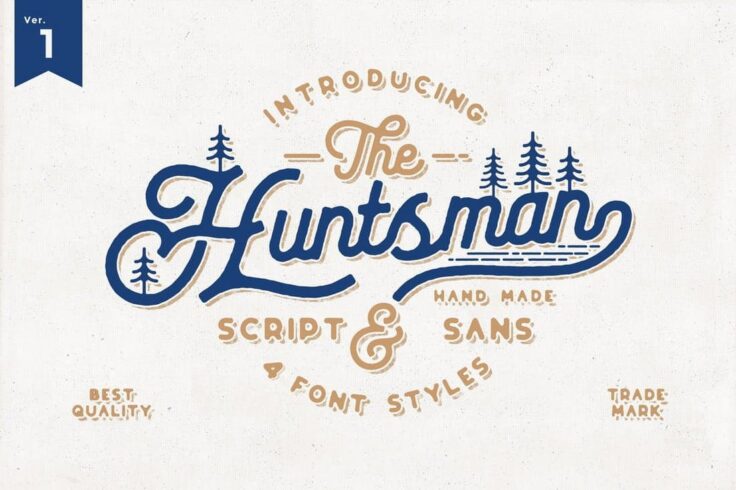View Information about The Huntsman Script Vintage Typeface