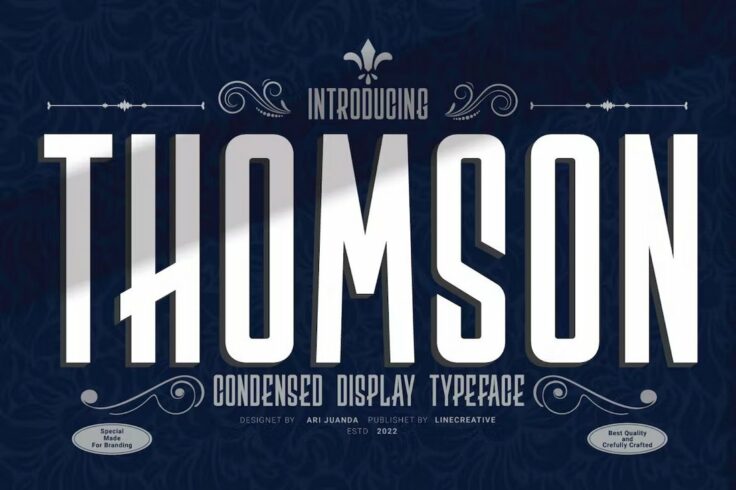 View Information about Thomson Bold Narrow Font