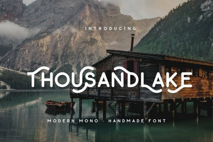 View Information about Thousand Lake Handmade Font