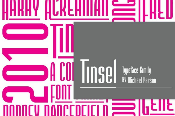 View Information about Tinsel Font Family
