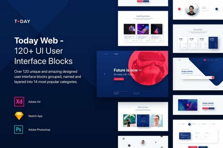 View Information about Today Web UI Kit & Sketch Resources