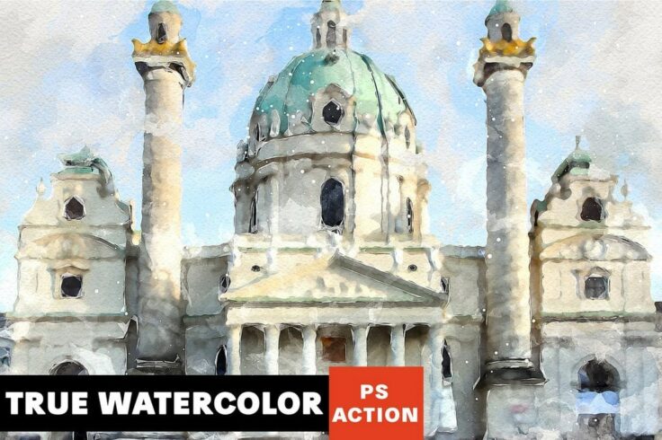 View Information about True Watercolor Photoshop Action