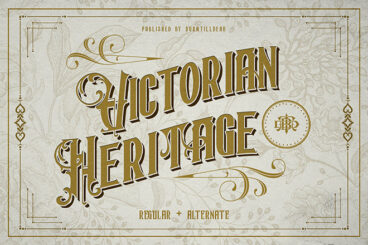 25+ Best Victorian Fonts (+ Fancy Victorian Era Script Fonts)