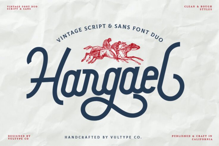 View Information about Hargel Vintage Font