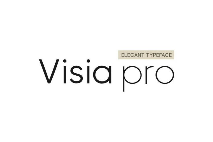 View Information about VISIA Pro Elegant Geometric Font