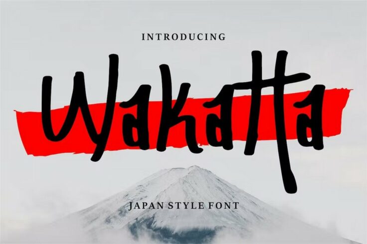 View Information about Wakatta Japan Style Narrow Font