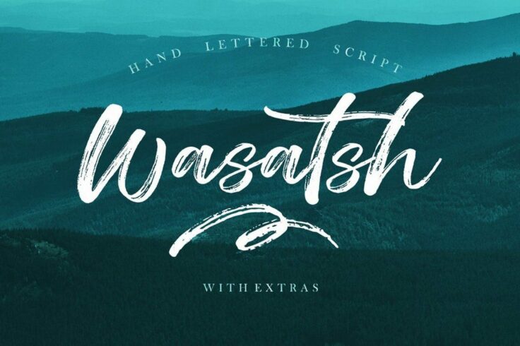 View Information about Wasatsh Brush Font