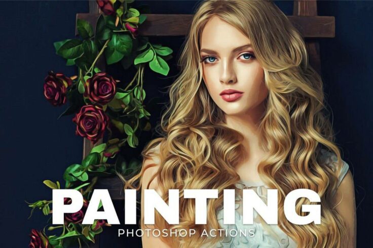 View Information about Watercolor Painting Photoshop Actions