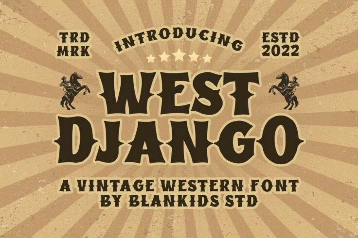 View Information about West Django Spaghetti Western Font