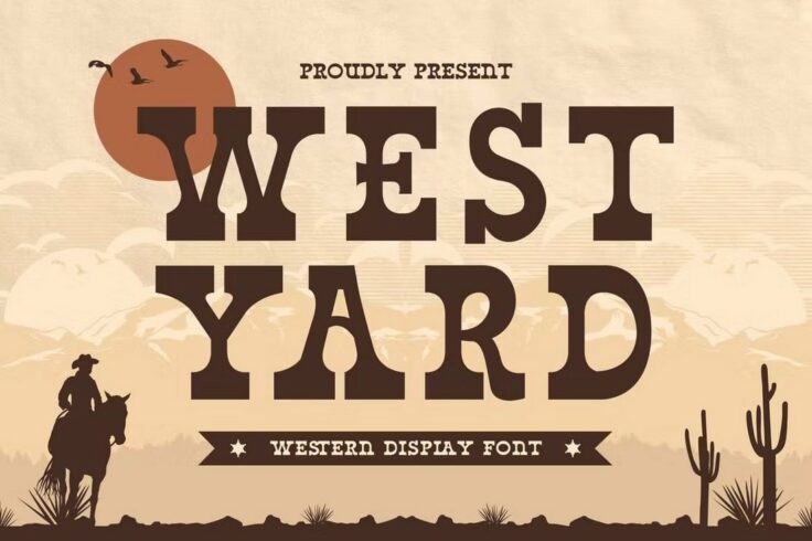 View Information about West Yard Western Cowboy Font