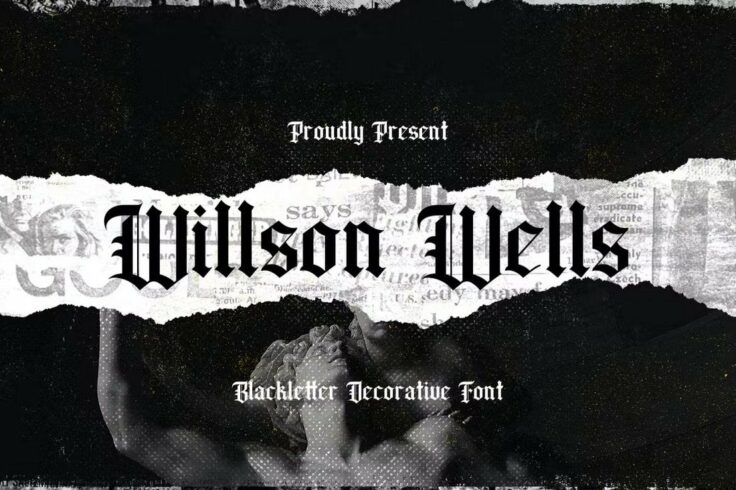 View Information about Wilson Wells Old English Font