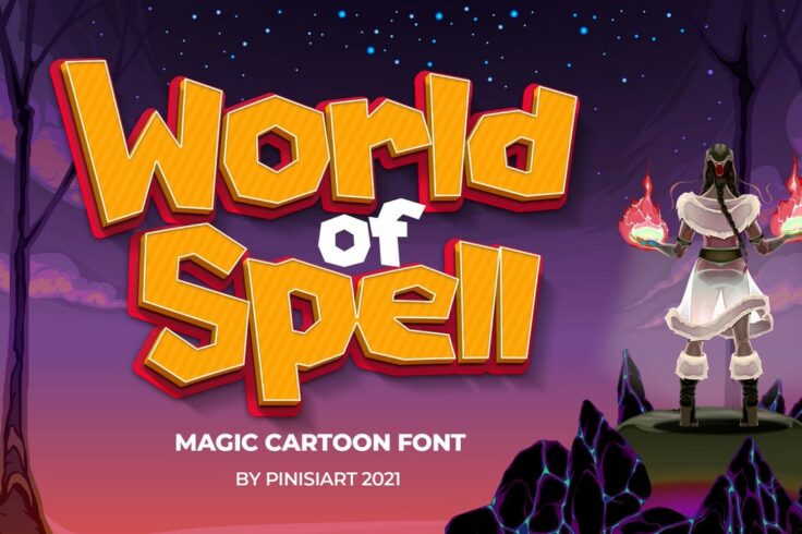View Information about World of Spell Cartoon Font