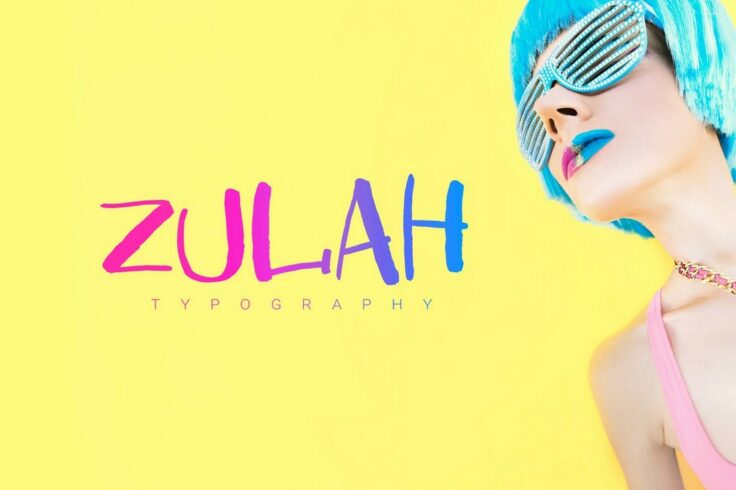 View Information about Zulah Modern Playful Font