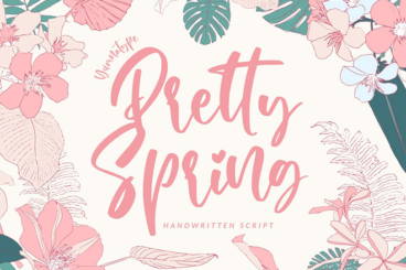 25+ Best Spring Fonts (+ Spring Break Typefaces)